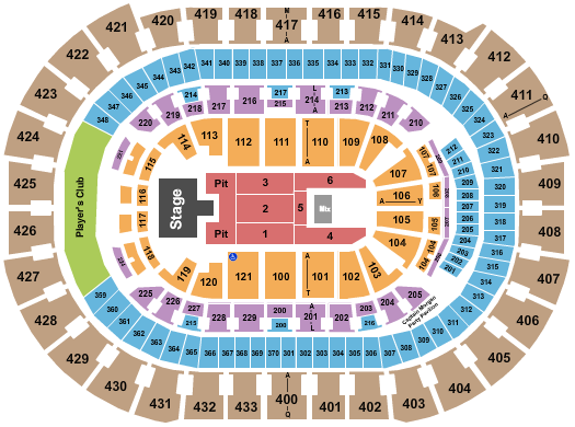 Capital One Arena Buju Banton Seating Chart