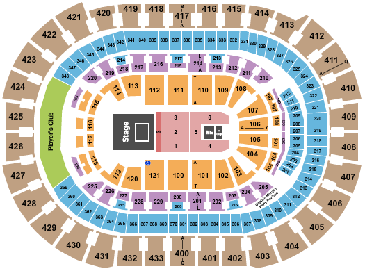 Capital One Arena CMG Seating Chart