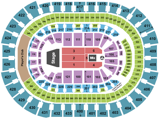 Capital One Arena Camila Cabello Seating Chart