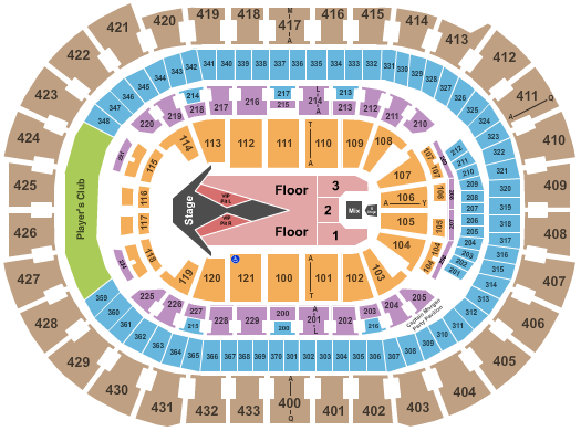 Capital One Arena Carrie Underwood 2 Seating Chart