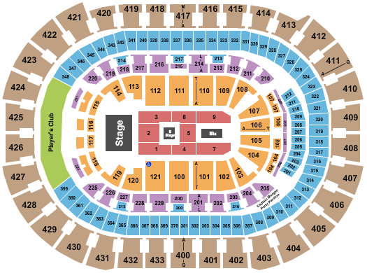 Capital One Arena Cyndi Lauper Seating Chart