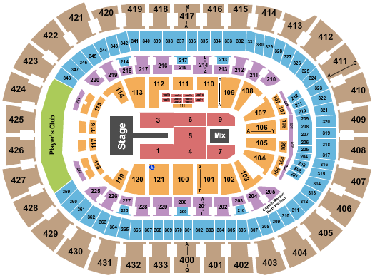 Capital One Arena Druski Seating Chart
