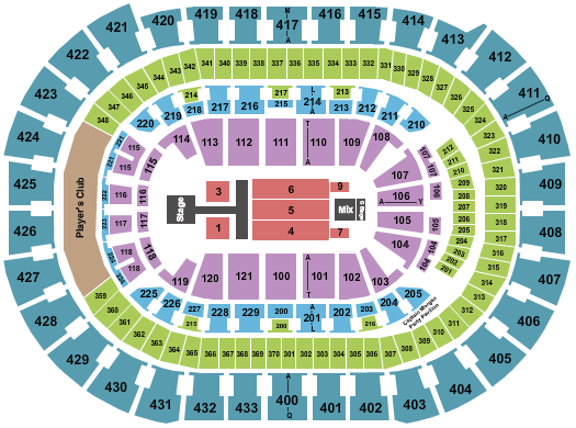 Capital One Arena Dude Perfect Seating Chart