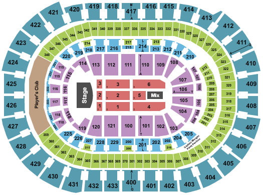 Capital One Arena Fleetwood Mac Seating Chart
