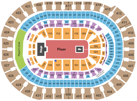 Capital One Arena Florence and the Machine Seating Chart