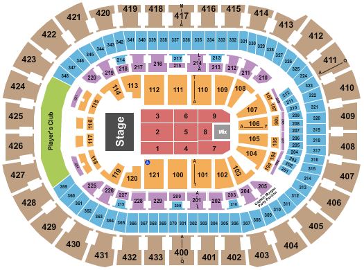Capital One Arena Frankie Beverly Seating Chart