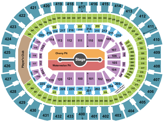 Capital One Arena Harry Styles Seating Chart