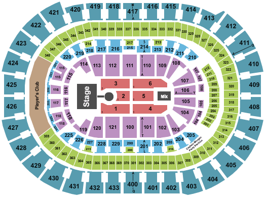 Capital One Arena JLO Seating Chart