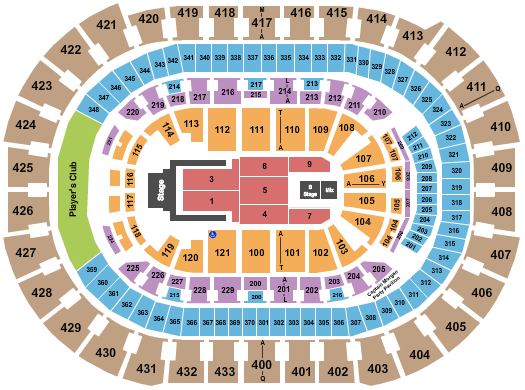 Capital One Arena Jelly Roll Seating Chart