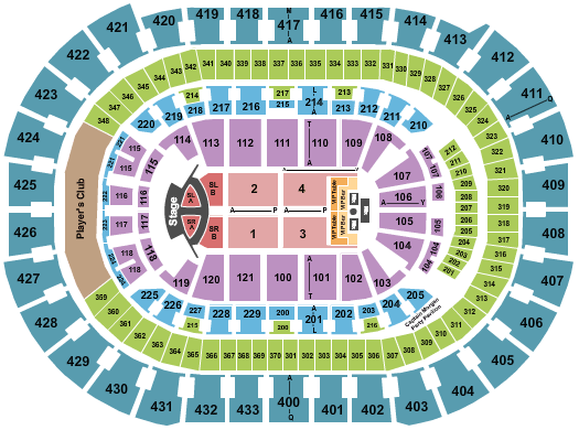 Capital One Arena Jonas Brothers Seating Chart