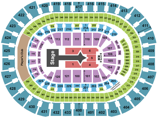 Capital One Arena Seating Chart