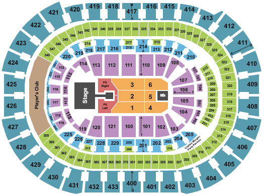 Capital One Arena Kane Brown Seating Chart