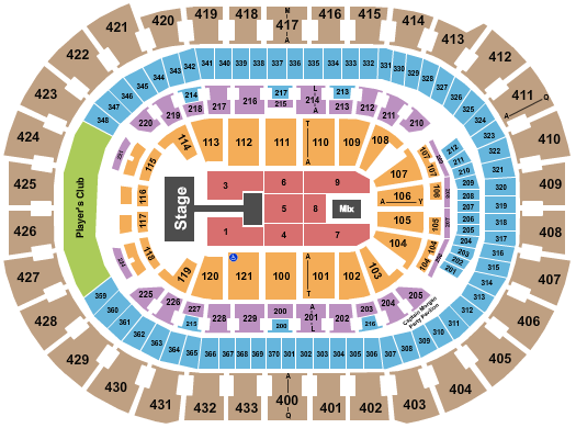 Capital One Arena Kirk Franklin Seating Chart