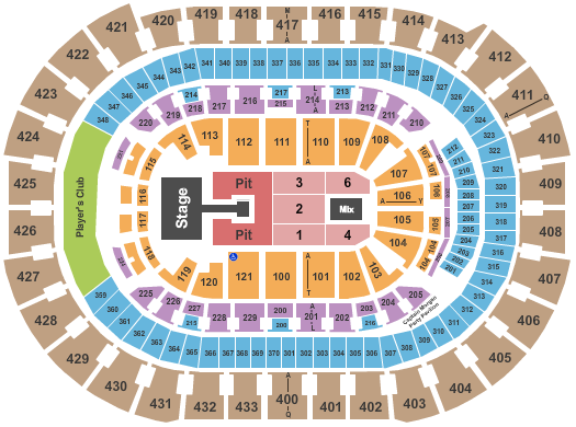 Capital One Arena Lauryn Hill Seating Chart