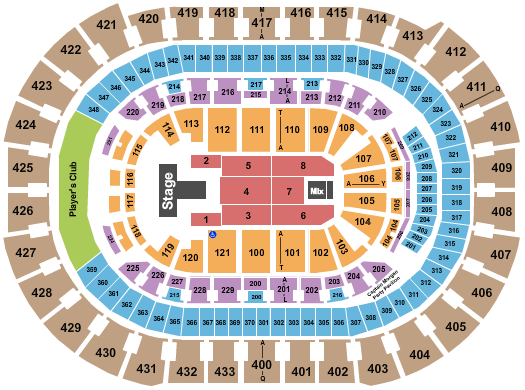 Capital One Arena Maverick City Music Seating Chart