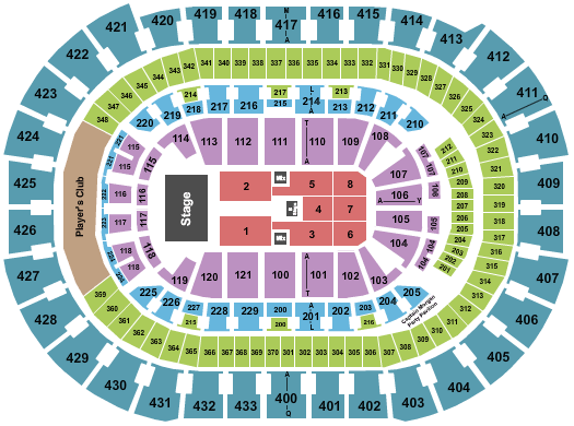 Capital One Arena Niall Horan Seating Chart