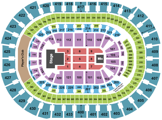 Capital One Arena Panic! At The Disco Seating Chart