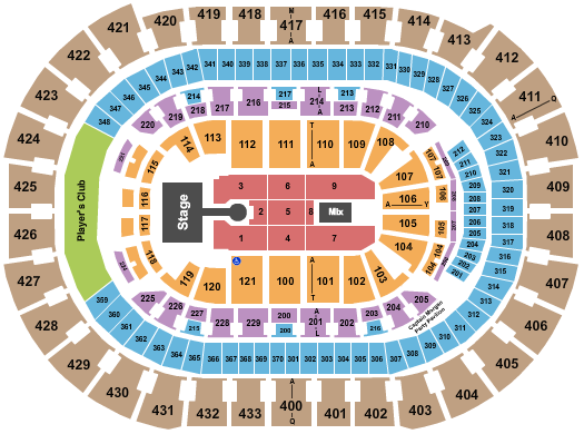 Capital One Arena Rod Wave Seating Chart