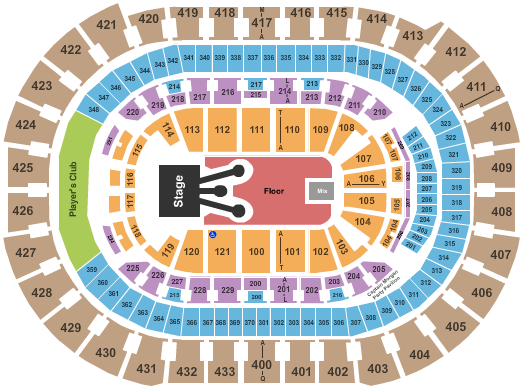 Capital One Arena Rod Wave Seating Chart