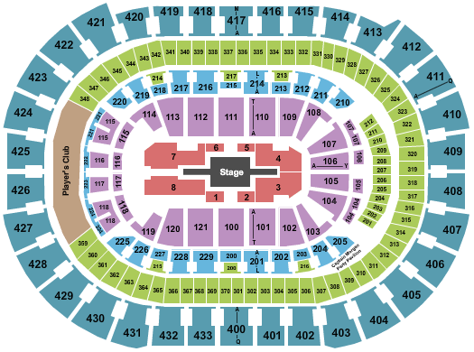 Capital One Arena Roger Waters 2020 Seating Chart