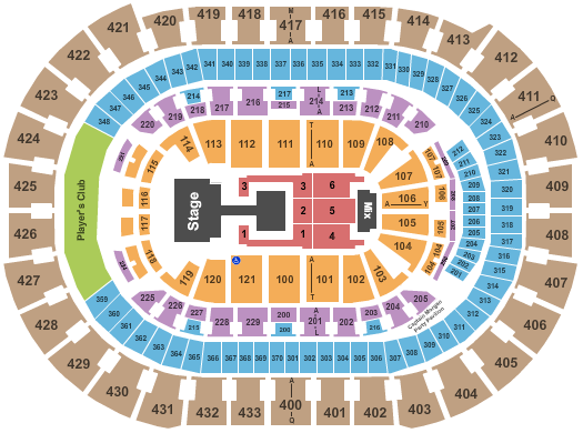 Capital One Arena Seventeen Seating Chart