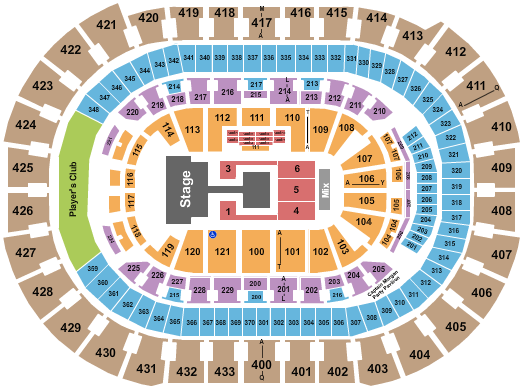 Capital One Arena Seventeen Seating Chart
