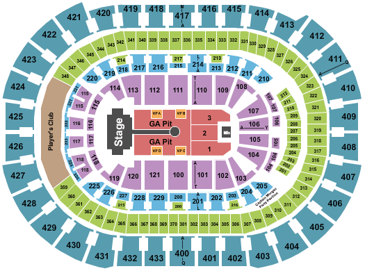 Capital One Arena The Chainsmokers Seating Chart