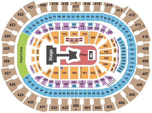 Capital One Arena Tomorrow X Together Seating Chart