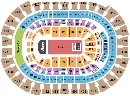 Capital One Arena Tyler The Creator Seating Chart