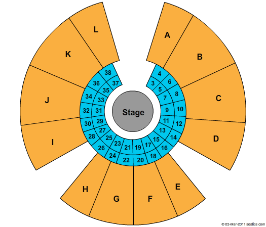 Capital Plaza Mall End Stage Seating Chart