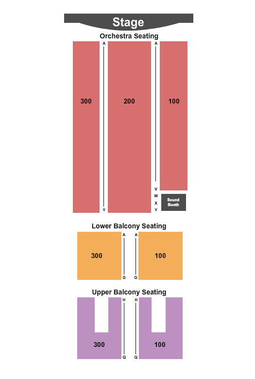 Capitol Arts Center Seating Chart