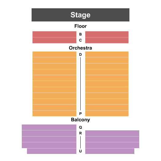 Capitol Center For The Arts - NH Endstage 3 Seating Chart