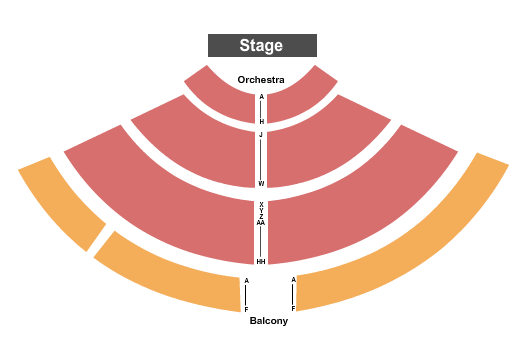 Capitol Federal Amphitheater End Stage Seating Chart