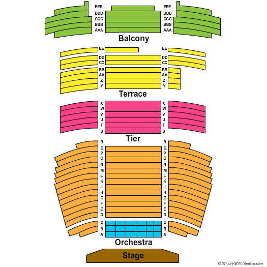 Carlson Center Seating Chart