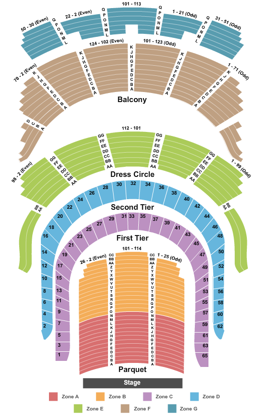 Stern Theater Seating Chart