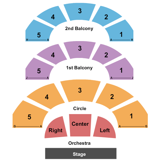 Carnegie Music Hall of Oakland - Pittsburgh Seating Chart