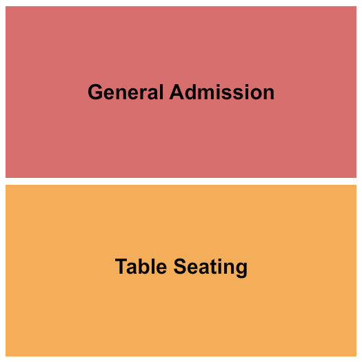 Carnival Studio Theatre At The Adrienne Arsht Center GA & Tables Seating Chart