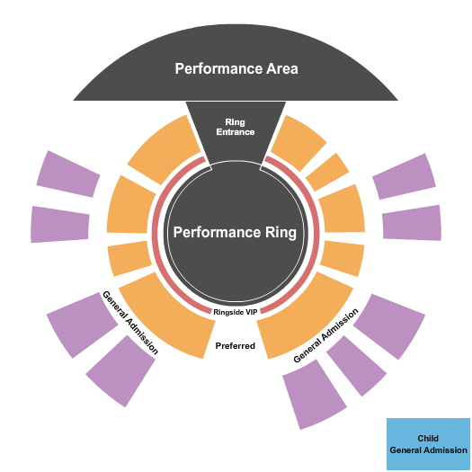 Carolina Premium Outlets Circus Seating Chart