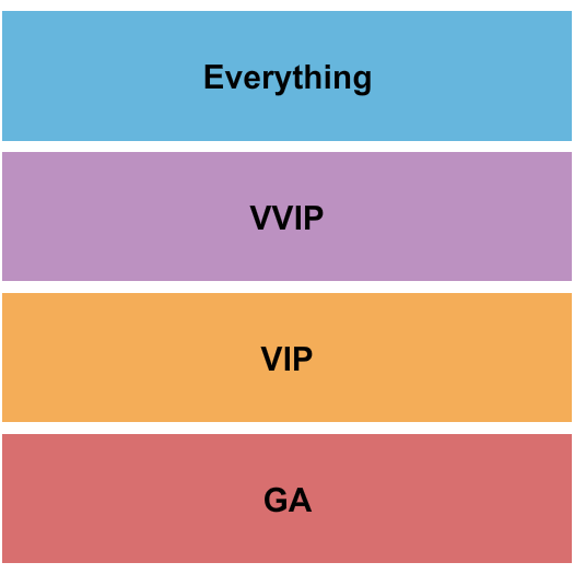 Carpenter Hall at Irving Arts Center GA/VIP/VVIP/Everything Seating Chart