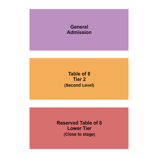 Carroll Creek Amphitheater Endstage Seating Chart