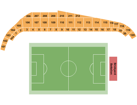 Carroll Stadium Soccer-2 Seating Chart