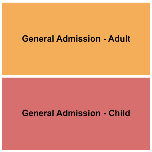 Carson Park - WI GA  Adult/GA Child Seating Chart