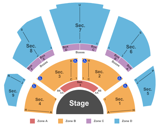 West Side Story Seating Chart