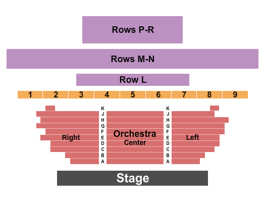 Casablanca Resort Endstage RSV Seating Chart