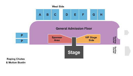 Arena at Casey Jones Park Seating Chart