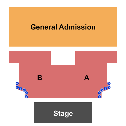 Casino Pauma Sections A/B & GA Seating Chart