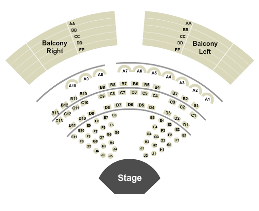 Casino Regina Endstage Split Floor Seating Chart