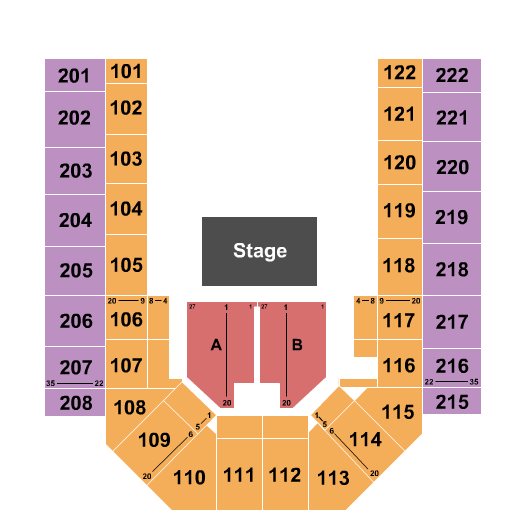 Ford Wyoming Center Judas Priest Seating Chart