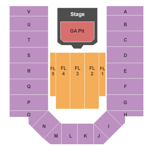 Ford Wyoming Center Eric Church Seating Chart