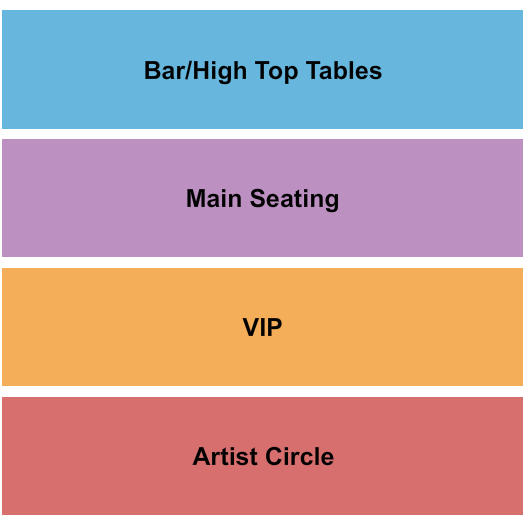 Catalina Bar & Grill Seating Chart